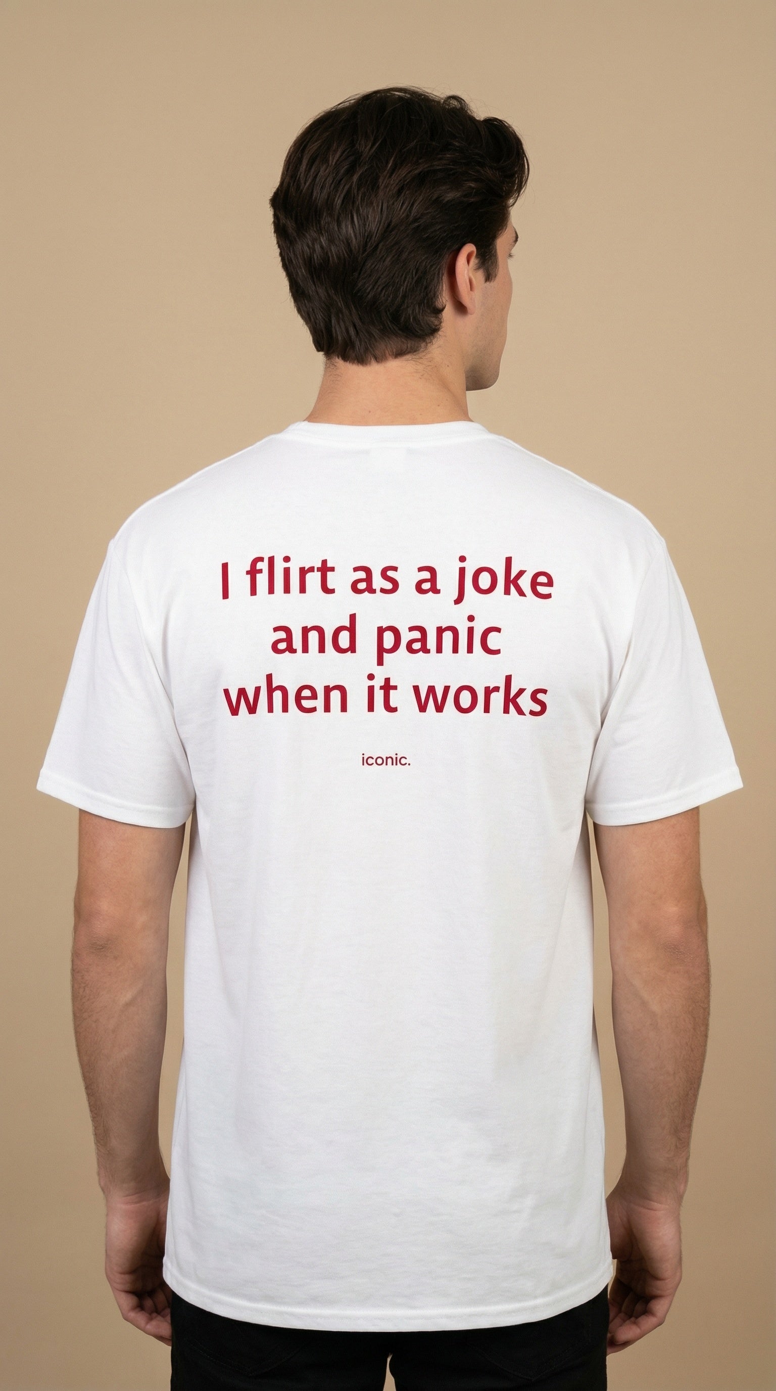 I FLIRT AS A JOKE AND PANIC WHEN IT WORKS